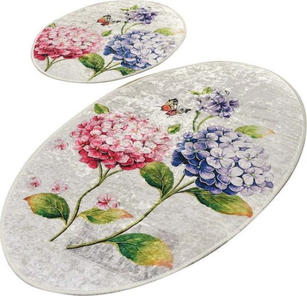 Koupelnové předložky v sadě 2 ks 60x100 cm Ortanca – Foutastic