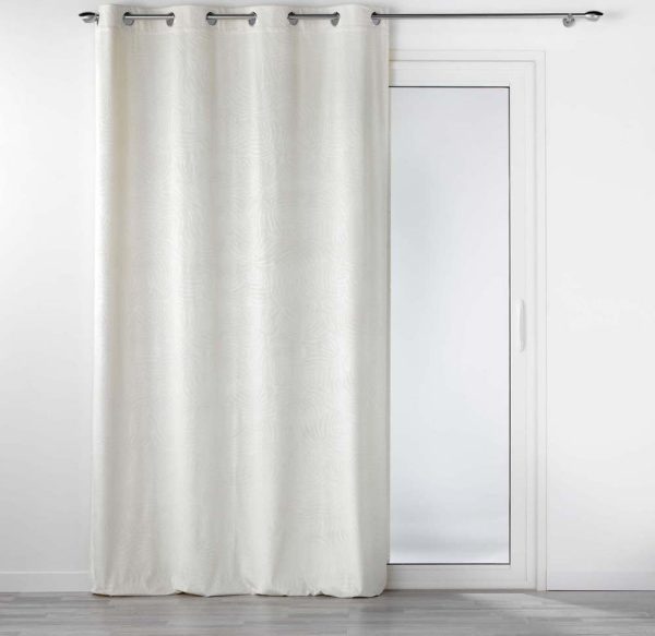 Krémový sametový závěs 140x240 cm Analia – douceur d'intérieur
