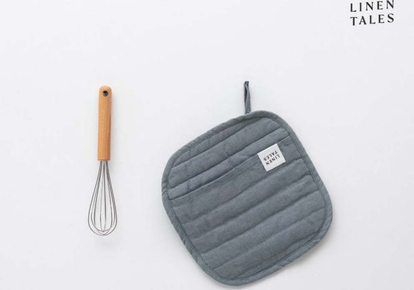 Lněná chňapka Blue Fog – Linen Tales