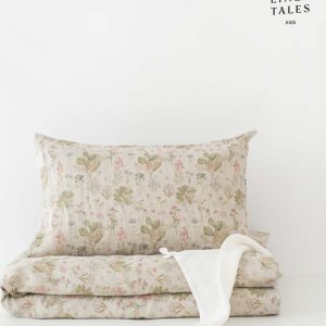 Lněné dětské povlečení na jednolůžko 140x200 cm – Linen Tales