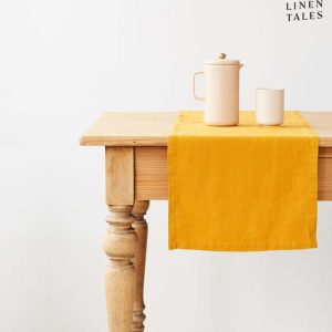 Lněný běhoun na stůl 40x200 cm – Linen Tales