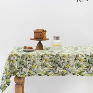 Lněný ubrus 140x300 cm Lotus – Linen Tales