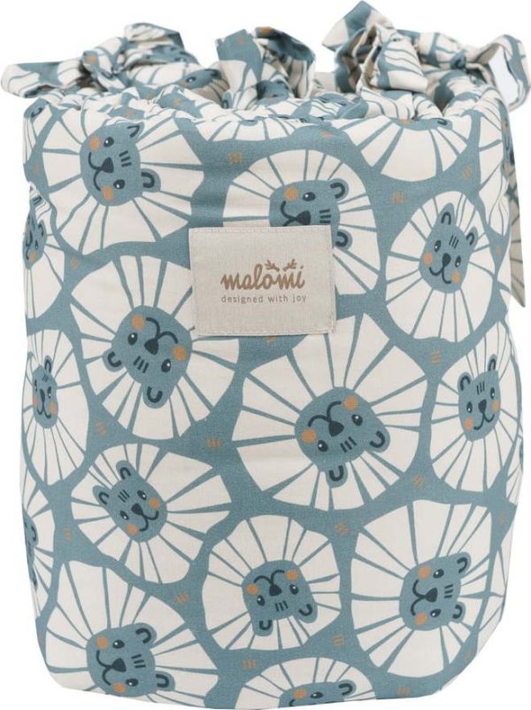 Mantinel do postýlky 180 cm Denim Lions – Malomi Kids