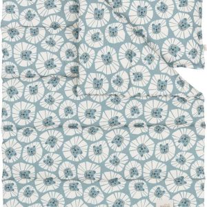 Modrá souprava do postýlky Denim Lions – Malomi Kids