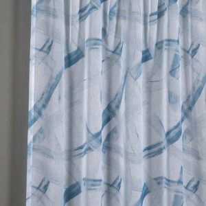Modrá záclona 245x140 cm Dolly-Voile - Gardinia