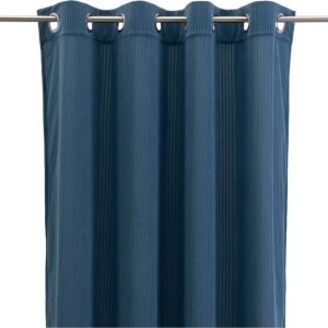 Modrý manšestrový závěs 140x260 cm Merely – Casa Selección