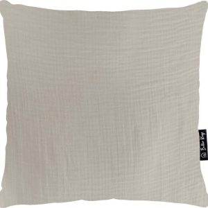 Mušelínový povlak na polštář 45x45 cm Plain Muslin – Butter Kings