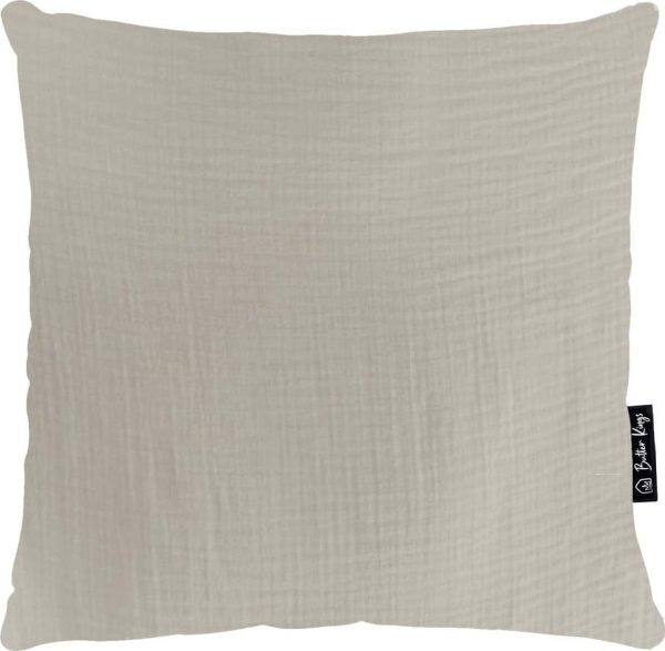 Mušelínový povlak na polštář 45x45 cm Plain Muslin – Butter Kings