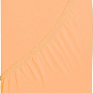 Napínací prostěradlo v lososové barvě 200x200 cm – B.E.S.