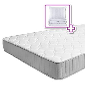 Oboustranná matrace VISCOFOAM DUO 20 cm + prošívané peřiny s Aloe Vera ZDARMA 140 x 200 cm