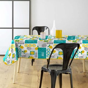 Omyvatelný ubrus z PVC 140x240 cm Citronnade – douceur d'intérieur