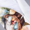 Polštář proti průvanu ZAJÍČCI V KOŠÍČKU 20 x 90 cm - Image 4