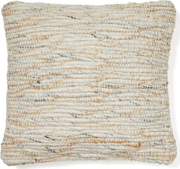 Povlak na polštář s příměsí vlny 45x45 cm Selise – Kave Home