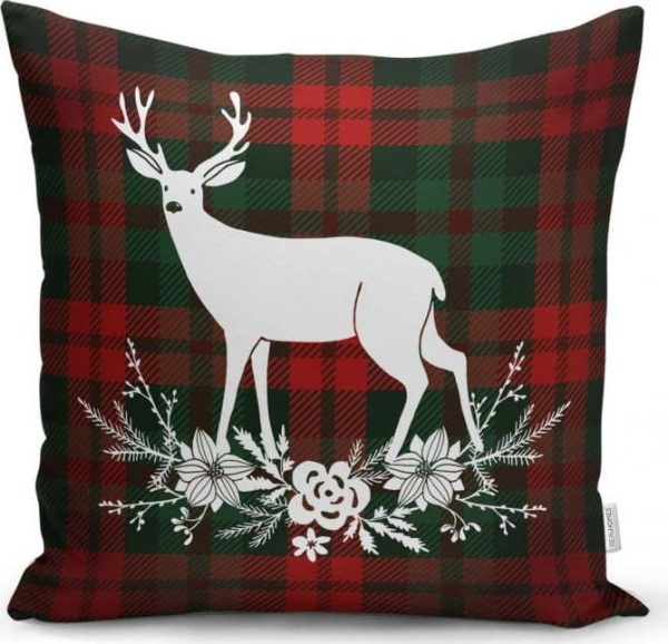 Povlak na polštář s vánočním motivem 43x43 cm – Mila Home