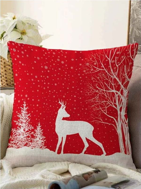 Povlak na polštář s vánočním motivem 43x43 cm – Mila Home