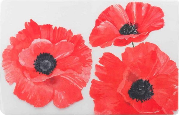 Prostírání 28.5x44 cm Red flower – douceur d'intérieur