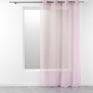 Růžová záclona 140x240 cm Telma – douceur d'intérieur