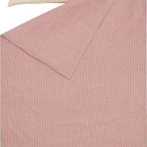 Růžové/béžové bavlněné dětské povlečení do postýlky s prostěradlem 70x120 cm Giorgii – Kave Home