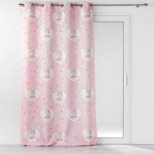 Růžový dětský závěs 140x260 cm Petite Etoile – douceur d'intérieur