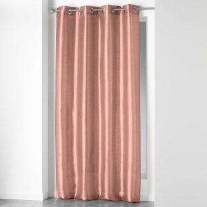 Růžový závěs z mikrosaténu 140x240 cm Shana – douceur d'intérieur