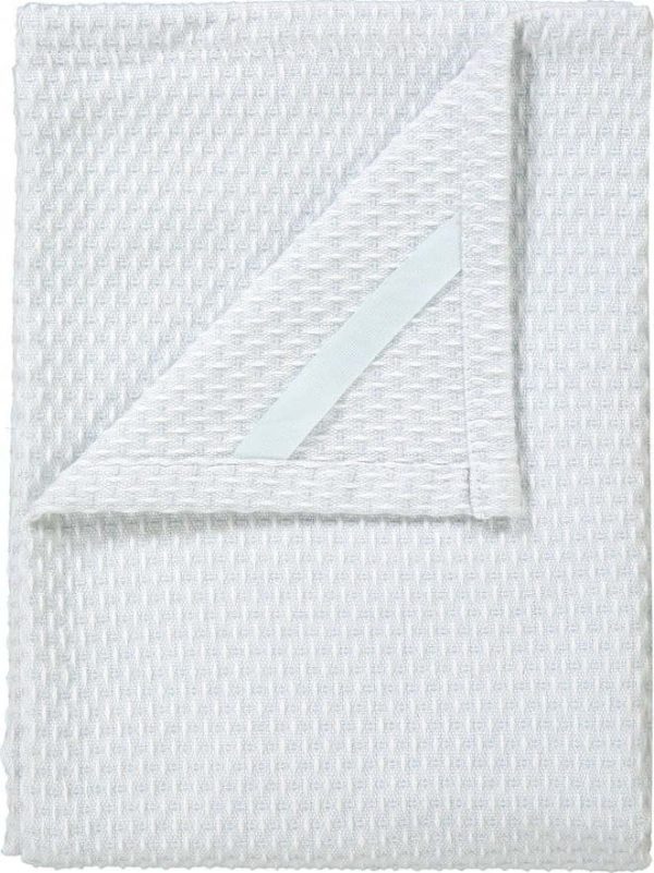 Sada 2 bílých bavlněných utěrek na nádobí Blomus Pattern