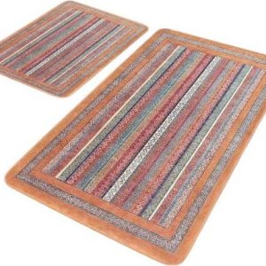 Sametové koupelnové předložky v sadě 2 ks 60x100 cm – Mila Home
