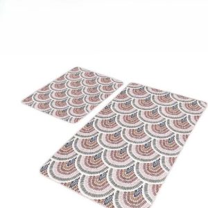 Sametové koupelnové předložky v sadě 2 ks 60x100 cm – Mila Home