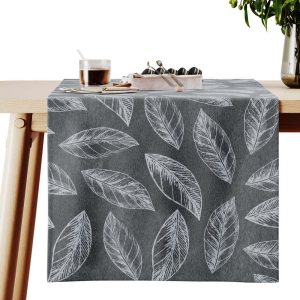 Sametový běhoun na stůl 40x140 cm Calm – Restilo