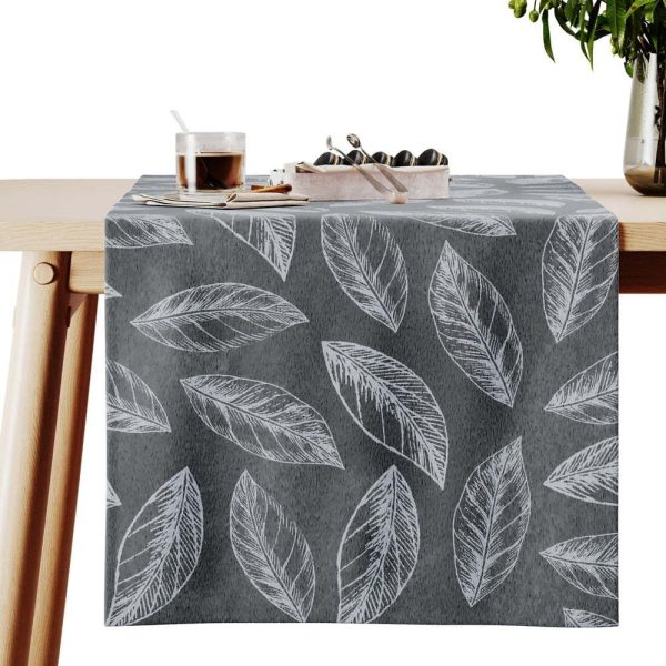 Sametový běhoun na stůl 40x140 cm Calm – Restilo