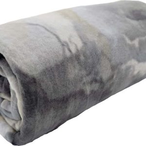 Šedá fleecová deka 150x200 cm Marble – JAHU collections