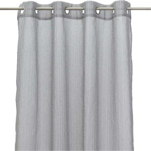 Šedá záclona 140x260 cm Vertical Thread – Casa Selección