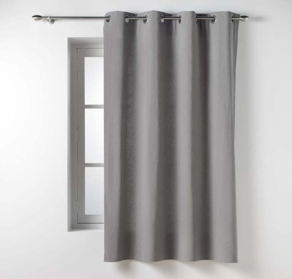Šedý závěs 135x180 cm Twily – douceur d'intérieur