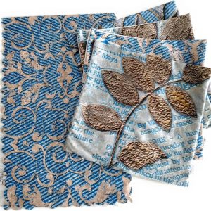 Set 4 ks povlaků na polštář a běhounu na stůl – Mila Home