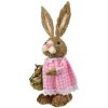 Slámová zaječice s košíkem 33 cm - Image 3