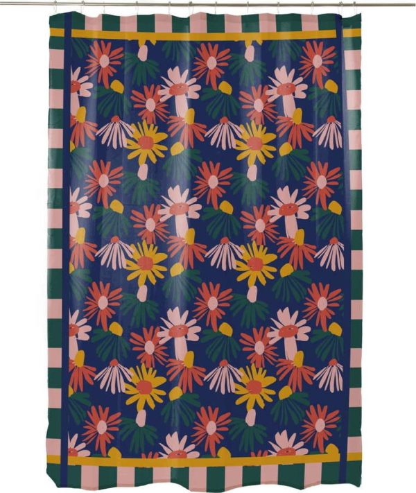 Sprchový závěs 180x175 cm Flower Blossom - Madre Selva