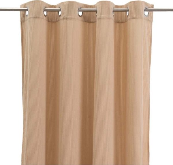 Světle hnědý manšestrový závěs 140x260 cm Merely – Casa Selección