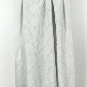 Světle modrá dětská deka s příměsí bavlny Homemania Decor Baby Baby