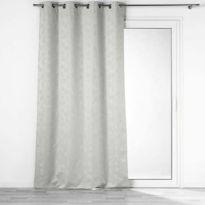 Světle šedý zatemňovací závěs z žakáru 140x260 cm Lunella – douceur d'intérieur
