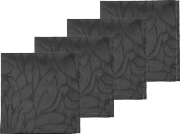 Textilní ubrousky v sadě 4 ks Abstract leaves – Södahl