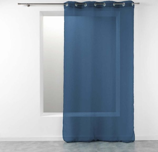 Tmavě modrá záclona 140x240 cm Telma – douceur d'intérieur