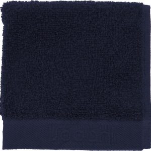 Tmavě modrý froté bavlněný ručník 30x30 cm Comfort – Södahl