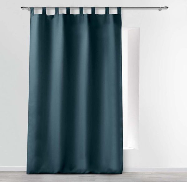 Tmavě modrý závěs 140x260 cm Essentiel – douceur d'intérieur