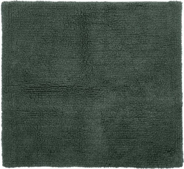 Tmavě zelená koupelnová předložka 60x60 cm Riva - Tiseco Home Studio