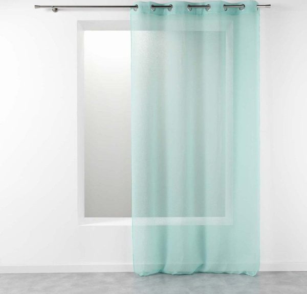 Záclona v mentolové barvě 140x280 cm Telma – douceur d'intérieur