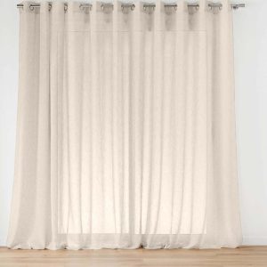 Záclona v přírodní barvě 400x240 cm Carlin – douceur d'intérieur