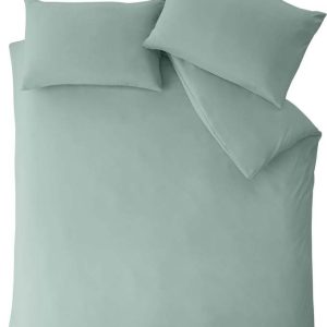 Zelené povlečení na dvoulůžko z mikrovlákna 200x200 cm So Soft Easy Iron – Catherine Lansfield