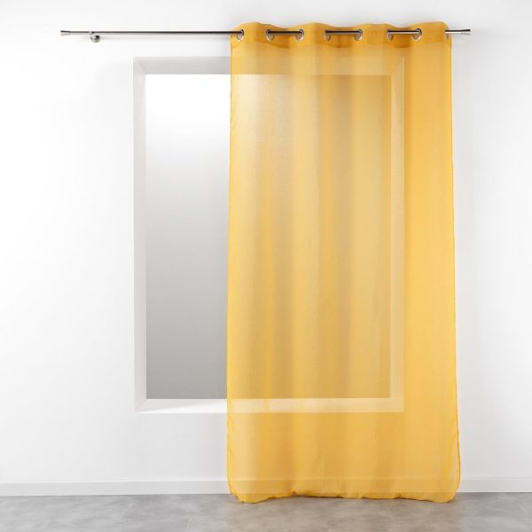 Žlutá záclona 140x280 cm Telma – douceur d'intérieur