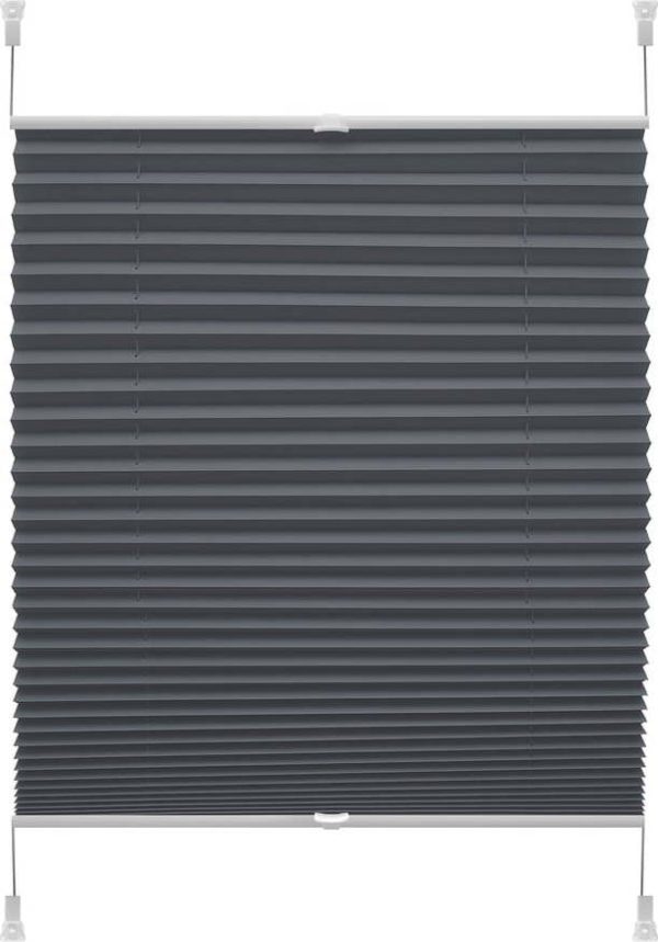 Antracitová roleta 97x150 cm Plisé Verona – Gardinia