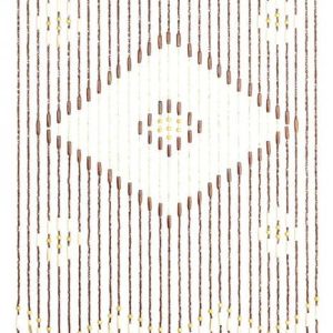 Bambusový závěs do dveří v přírodní barvě 90x200 cm Rhombus – Maximex