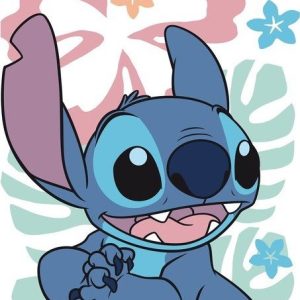 Bavlněná dětská osuška 70x140 cm Lilo and Stitch "Hawaiian Harmony" – Jerry Fabrics
